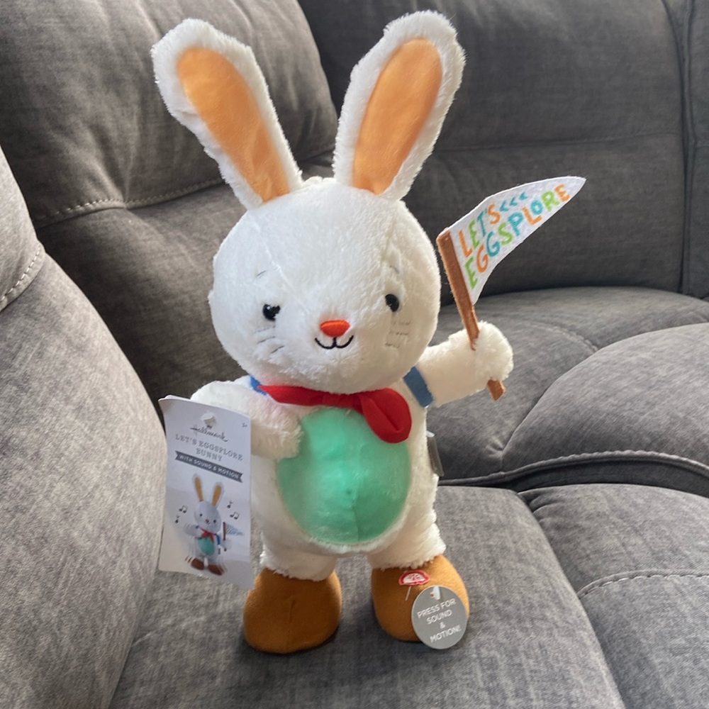 Hallmark sound and motion bunny
